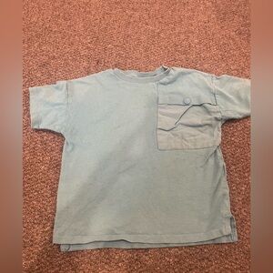 Zara Turquoise t-shirt 4-5